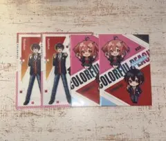 カラフルピーチ からぴち のあ ゆあん クリアファイル ノート ファミマ