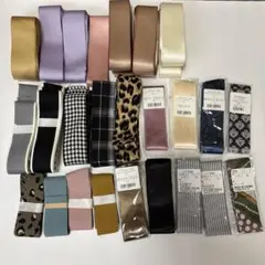 リボンセット 20本以上 多色デザイン