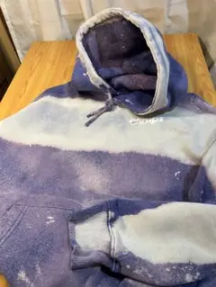 BORN CHAMPS ブリーチ加工 パーカー