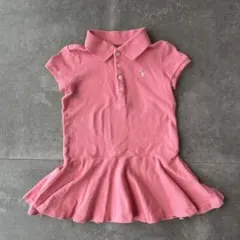 ラルフローレン キッズ ワンピース 3T ピンク ポロワンピ