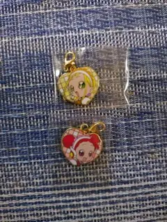 おジャ魔女どれみ　ミニチャーム　2点セット
