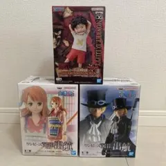 ワンピース フィギュア ルフィ ナミ サボ
