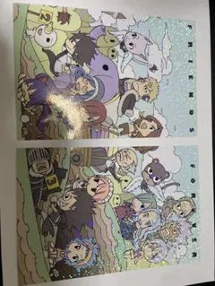 【非売品】FAIRY TAIL 書き下ろし ホログラムポストカード 2枚セット