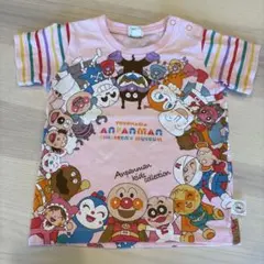 横浜アンパンマンこどもミュージアム限定Tシャツ ピンク 90