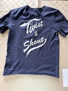 イタリア製 半袖Tシャツ ネイビーのサムネイル