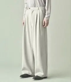 JUHA 2TUCK WIDE EASY PANTS 常田大希愛用ブランドのサムネイル