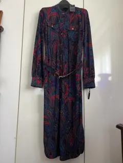 kan様専用　RALPH LAUREN ペイズリー柄ロングドレス US Sサイズ