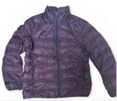 ノースフェイス パープル ダウンジャケット