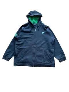 ナイキ NIKE フルジップパーカー ブラック XXLサイズ