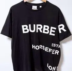 BURBERRY ホースフェリー Tシャツ ブラック L 8040694 - メルカリ