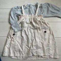 淡色コーデセット　ワンピース