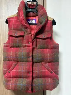 THE NORTH FACE Harris Tweed ダウンベスト
