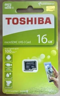 toshiba Ultra microSDHC 16GB UHS-I