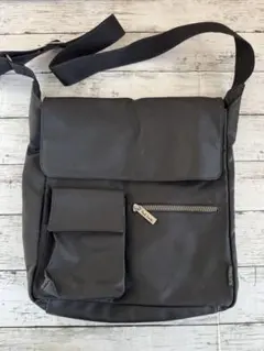 USED Paul Smithブラックショルダーバッグ