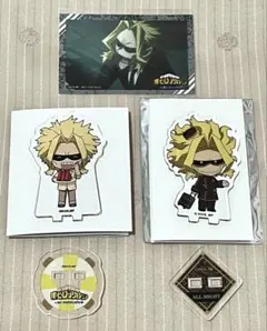 ヒロアカ×アニカフェ アクリルスタンド＆フォトカード オールマイト 3点セット