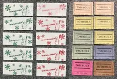 【20枚セット】 海外 イギリス/ドイツ トンボラチケット