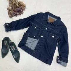 美品⭐︎サムシング×イネド エドウィン デニム ジャケット ジージャン 11/L