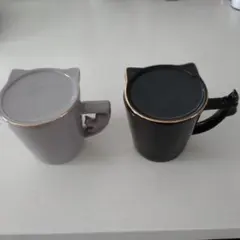 猫耳デザイン マグカップ 2個セット　Francfranc