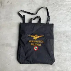 古着 イタリア空軍 トートバッグ ショルダーバッグ 軍もの イタリア空軍