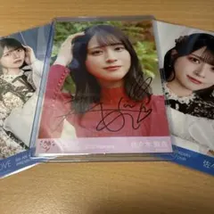 イコラブ 佐々木舞香 直筆サイン 生写真 ラブソングに襲われる歌唱衣装