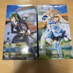 Re:ゼロ　王選候補者と騎士フィギュア　2個　クルシュ＆フェリス　ＧｉＧＯ限定