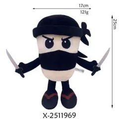 イタリアンブレインロット ぬいぐるみ 忍者 トゥントゥントゥンサフール