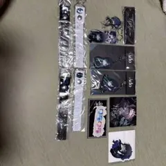Ado ドキドキ秘密基地 ジップバッグ おみくじセット AO ＋シール2種類