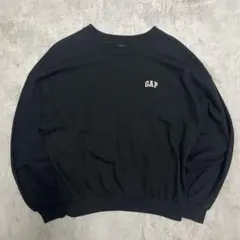 GAP ミニロゴ スウェット トレーナー 長袖 短丈
