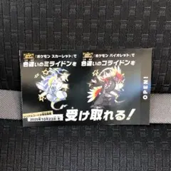 色違い　ミライドン　コライドン