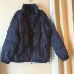 【niko and...】中綿ナイロンジャケット (XXL) 黒 大きなサイズ