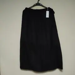 1540　中川政七商店♡ 強撚綿スムースのフレアパンツ 　 ブラック　新品 1540 中川政七商店♡ 強撚綿スムースのフレアパンツ ブラック 新品