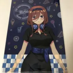 五等分の花嫁　三玖　缶バッジくじ　クリアファイルのサムネイル
