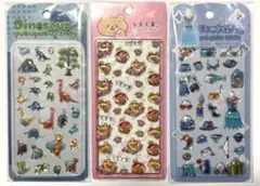 噗噗糖果貼紙 恐龍・莉露熊・時尚