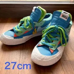 希少 NIKE BLAZER LOW × sacai × KAWS 27cm
