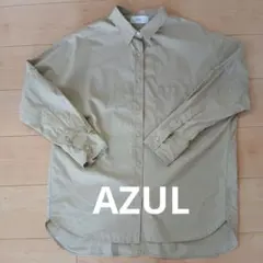 AZUL ベージュ 長袖シャツ