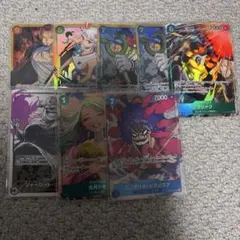 ワンピース トレーディングカード 8枚セット　パラレル