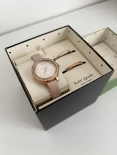 Kate spade MORNINGSIDE ピンクレザー ウォッチ　腕時計のサムネイル
