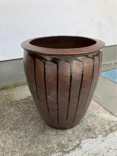 古信楽焼 陶器 水甕 傘立て - メルカリ