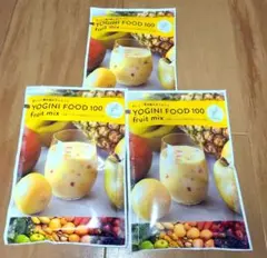 YOGINI FOOD 100 Fruit Mix 3袋セット - メルカリ