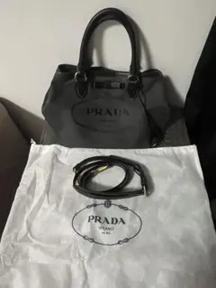 PRADA プラダ キャンバス 2way ショルダーバッグのサムネイル
