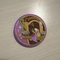 ディズニー刺繍缶バッチ ラプンツェル