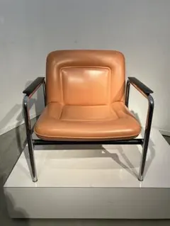 ホウトク、レトロ、デザイン、シングルチェア②美品スペースエイジ、天童木工、モダン