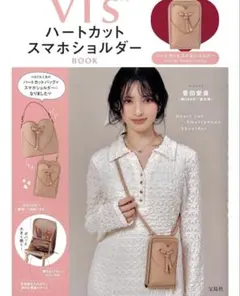 VIS ハートカット スマホショルダー ピンクのサムネイル