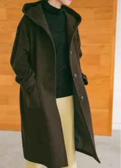 URBAN RESEARCH フード付きロングコート