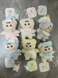 BAOAO （バオアオ）　babyシリーズ　フルセット　ぬいぐるみキーホルダー