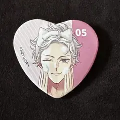 ブラコン スイパラ 椿 ハート缶バッジ BROTHERS CONFLICT