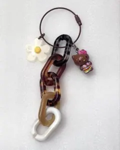 ハローキティ キーホルダー アクリルチェーン付き
