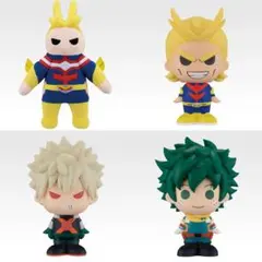 一番くじ ヒロアカ 紡がれる想い ソフビクチュ＆オールマイトぬいぐるみ　セット