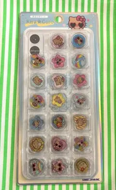 【正規品】日焼けキティ　おはじきシール　キラコロ