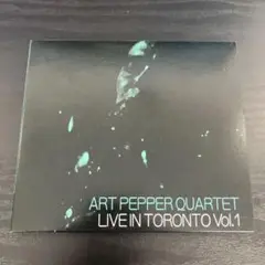 ART PEPPER QUARTET LIVE IN TORONTO vol.1